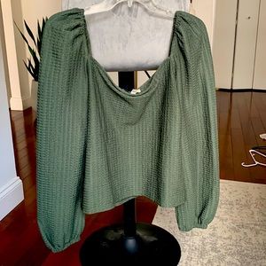 Light, airy peasant top